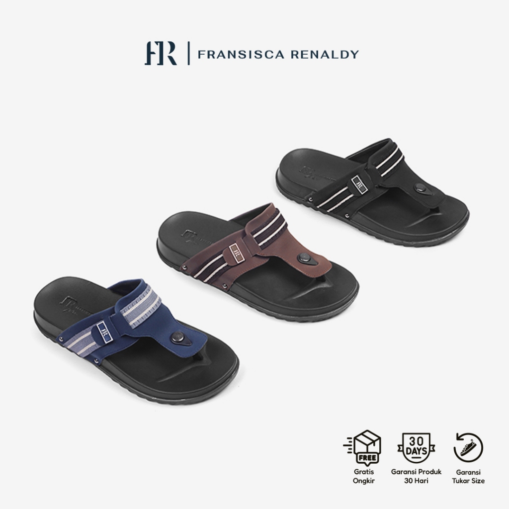 Sandal Capit Pria Ringan M.Gerald 01 - Fransisca Renaldy