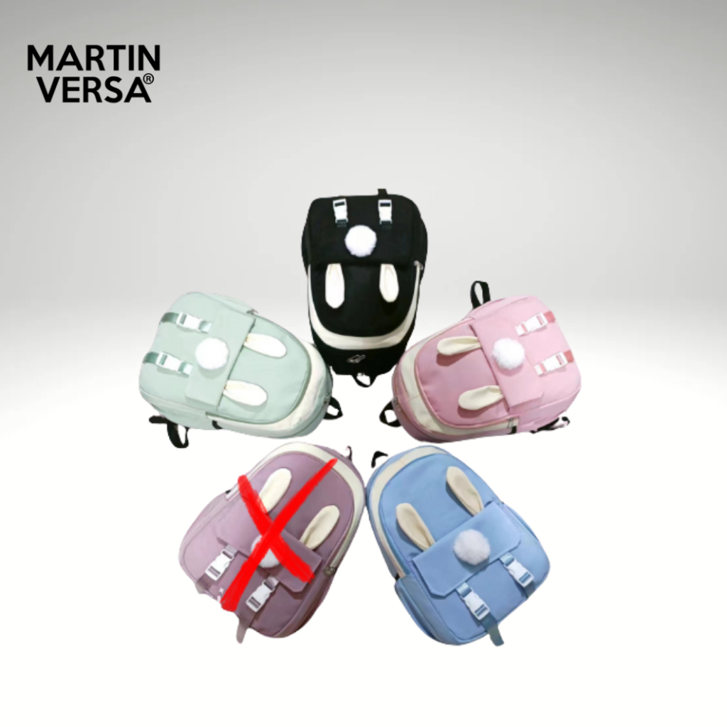 Martin Versa Tas Ransel Laptop Wanita 8896 Backpack polyester