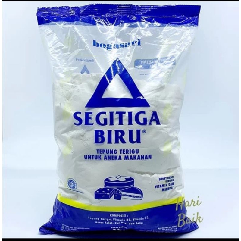 

TEPUNG TERIGU SEGITIGA BIRU 1KG NEW