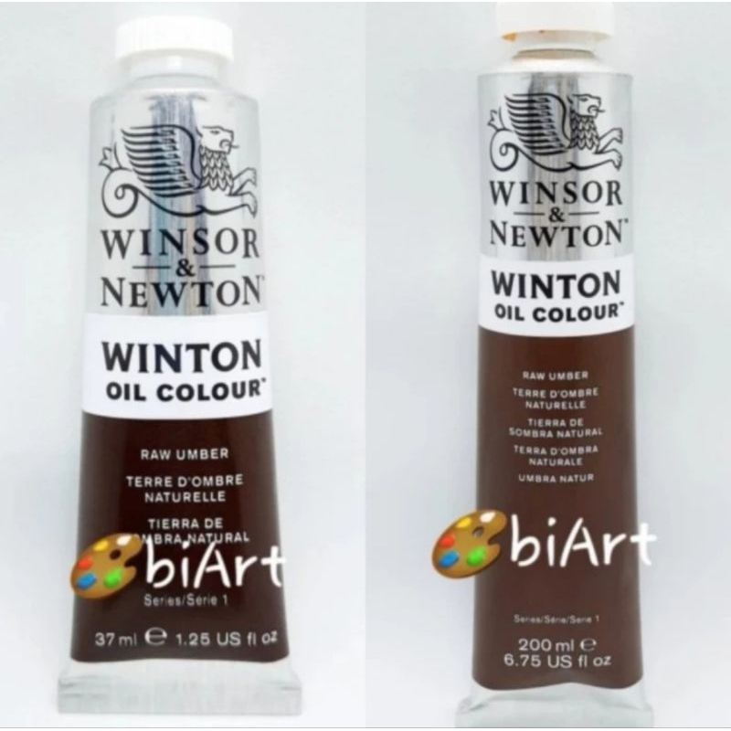 

Cat Minyak Winton Oil Colour 200ml / 37ml Raw Umber Winsor & Newton