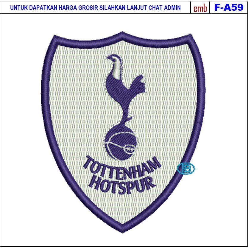 PATCH BORDIR LOGO A-F59 TOTTENHAM