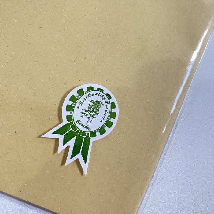 Sampul coklat buku tulis Kwarto polos BAMBOO (isi 10 lbr)