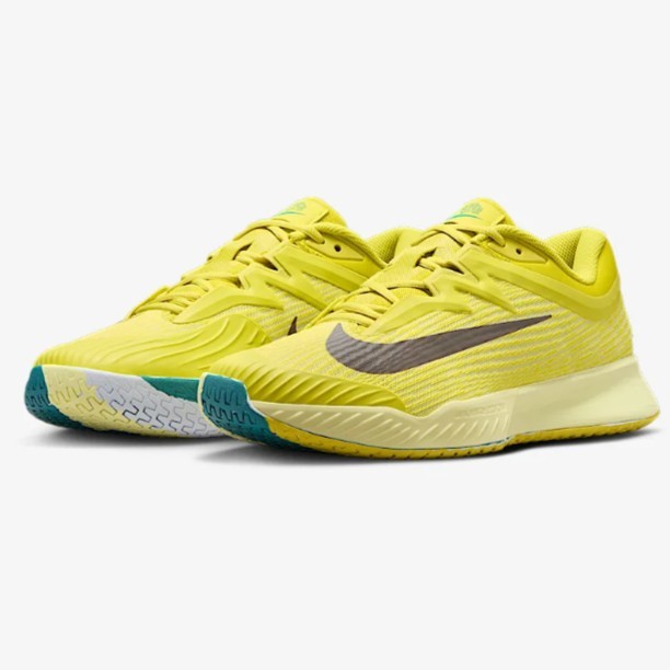 COURT AIR ZOOM VAPOR PRO 3 HIGH VOLTAGE LUMINOUS GREEN HF7829-300