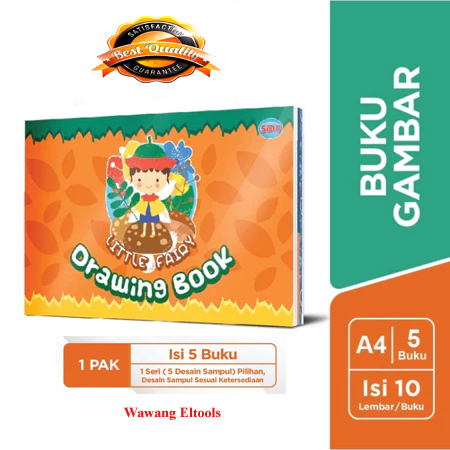 

[ 1 PAK Isi 5 ] Buku Gambar A4 SIDU / Sinar Dunia Isi 5 Buku