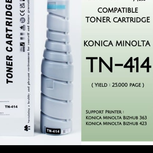 Toner Konica Minolta tn 414 / Tn414 Bizhub 363 bizhub 423 compatible