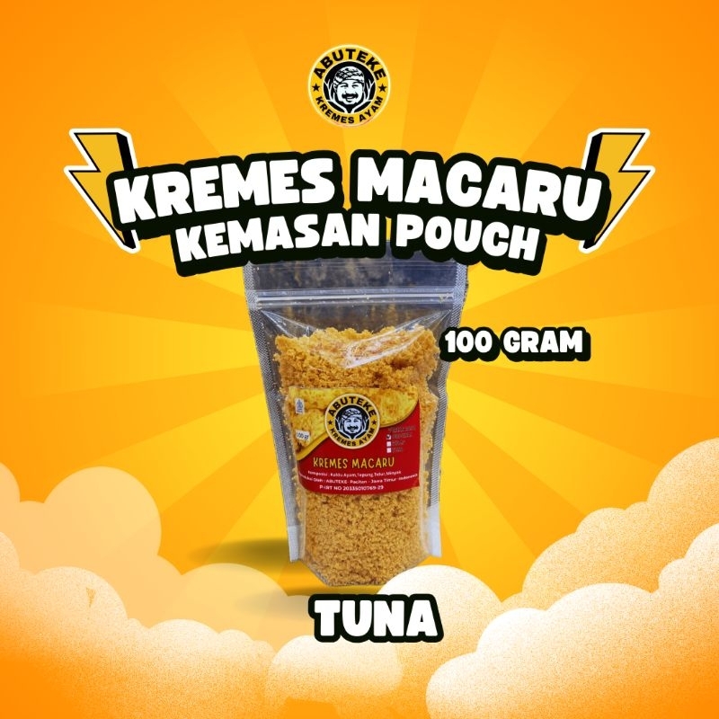 

Kremes Ayam Gurih Kriuk Renyah Varian Tuna 100 gram Kremes Viral Macaru