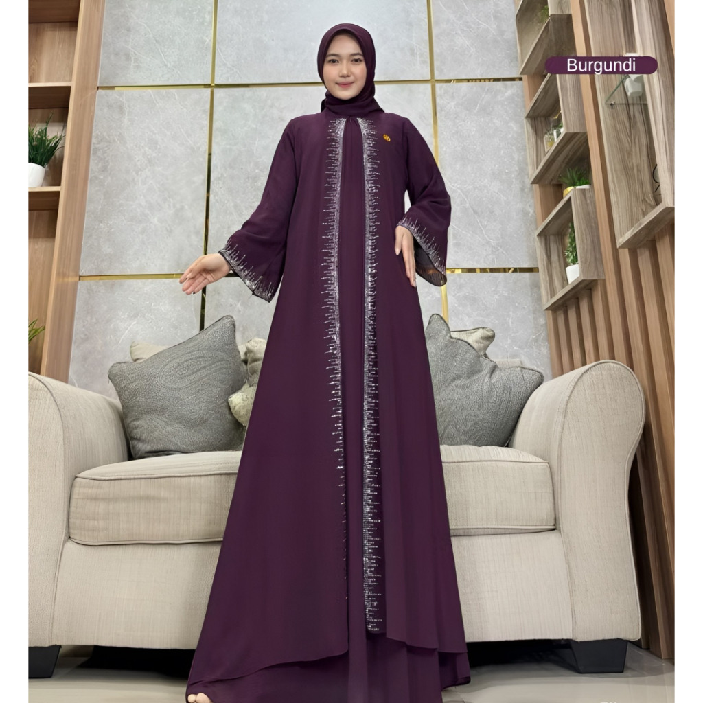 Gamis Kondangan Sabrina Abaya Gamis Swaroski Gamis Wanita Terbaru Gamis Ceruty BabyDoll Gamis Abaya
