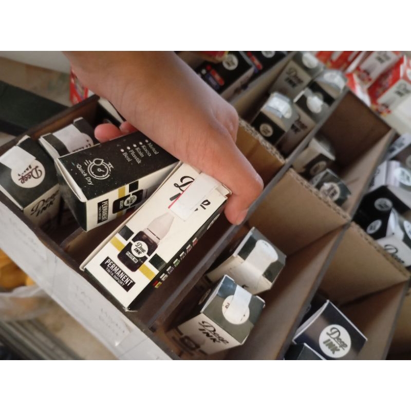 Jual tinta permanen STSG tinta permanen untuk kaca/metal/plastik 15ml