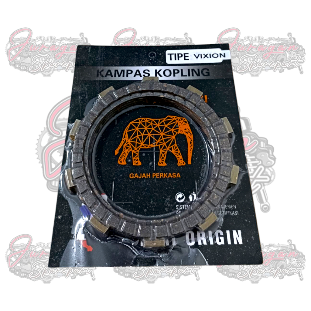 Kampas Kopleng Kanvas Old Vixion Vixion Lama Byson Scorpio 3C1 Plat Kopling Set Thai Origin