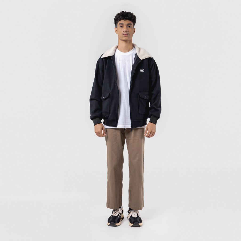 EXCLUSIVE House of Smith Jaket Sherpa Pria - Lasket Black #4 - Vintage Sherpa Jacket 2025