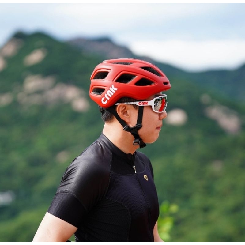 Helm Sepeda - CRNK VELOCE HELMET - RED