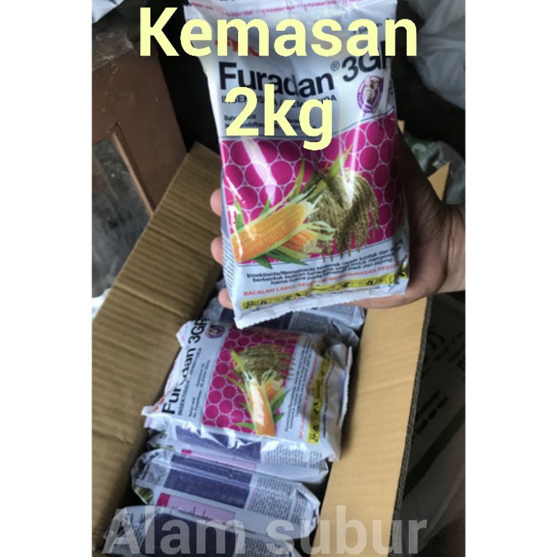 INSEKTISIDA FURADAN 3GR/NEMATISIDA FURADAN 3GR 2 kg