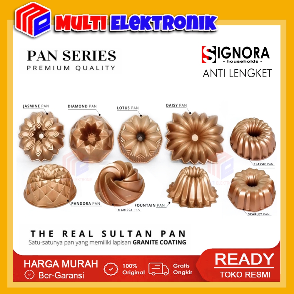 Signora Loyang Sultan / Loyang Bolu Granit Coating Anti Lengket