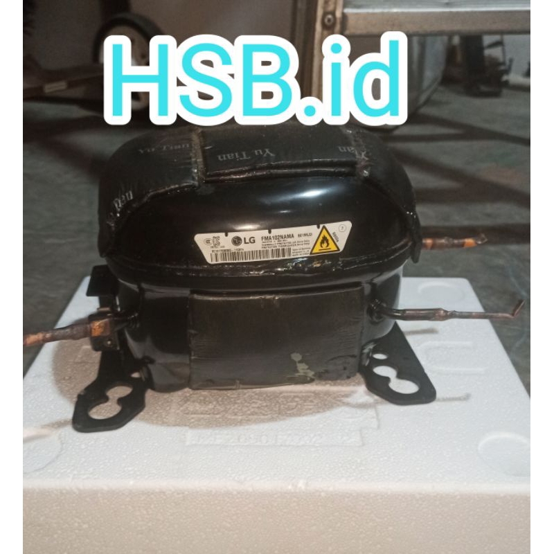 KOMPRESOR KULKAS LG INVERTER 2 PINTU FMA102NAMA ORI COPOTAN