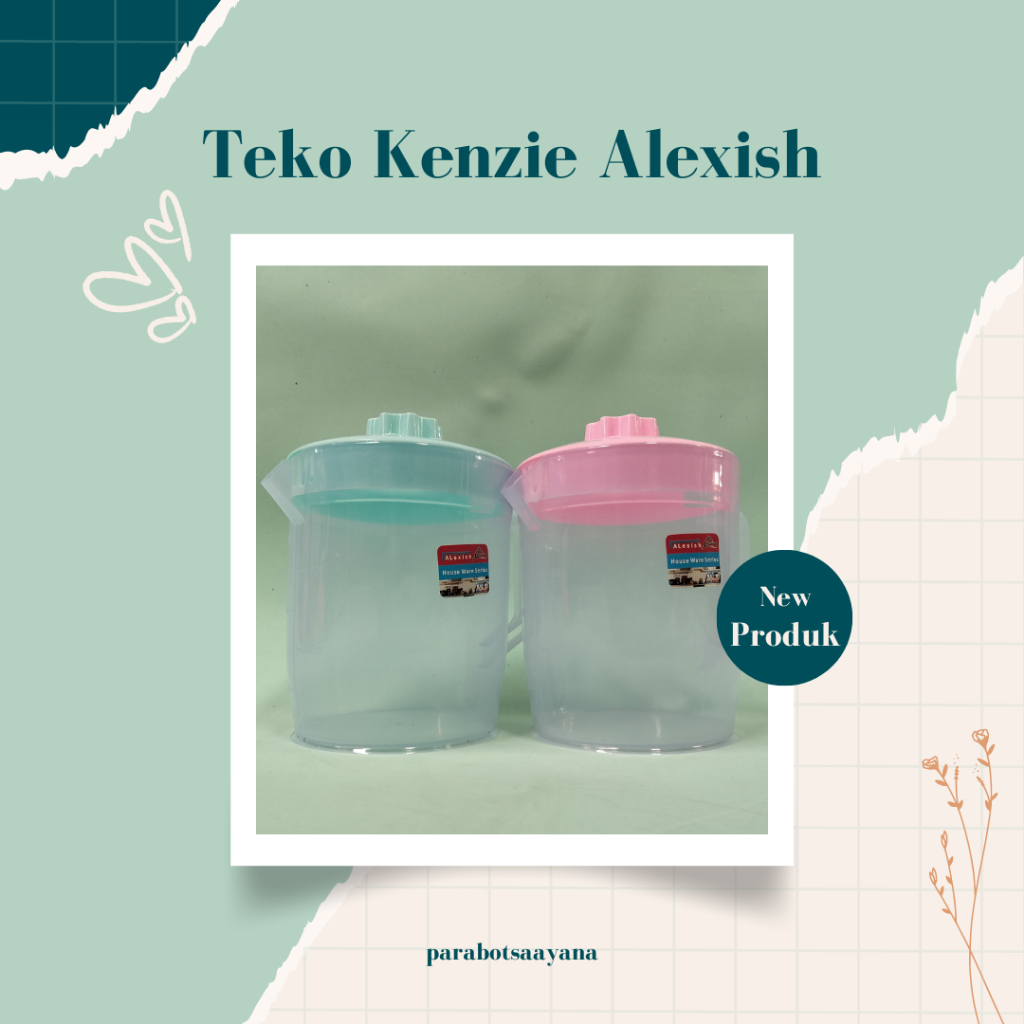 Teko Mini Alexish Teko Air Plastik Teko Warna