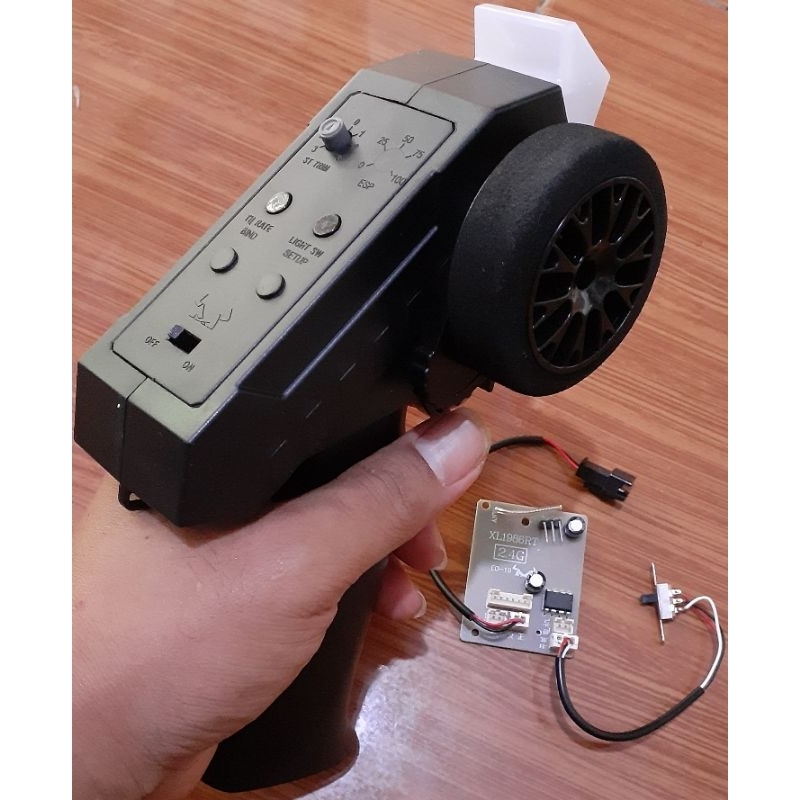 REMOTE CONTROL FULL PROPO FULL SET + PCB RECEIVER WPL - D / C SERIES | MN - RX + TX PROPO / PROPORTI