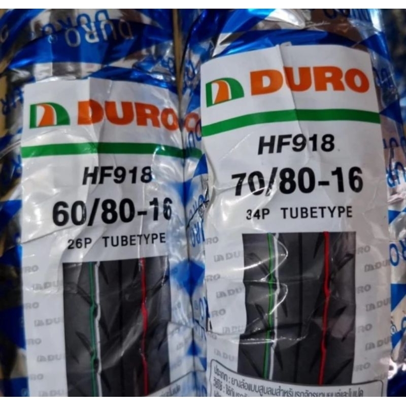 ban duro set ring 16 depan belakang 60/80 70/80 original made in thailand