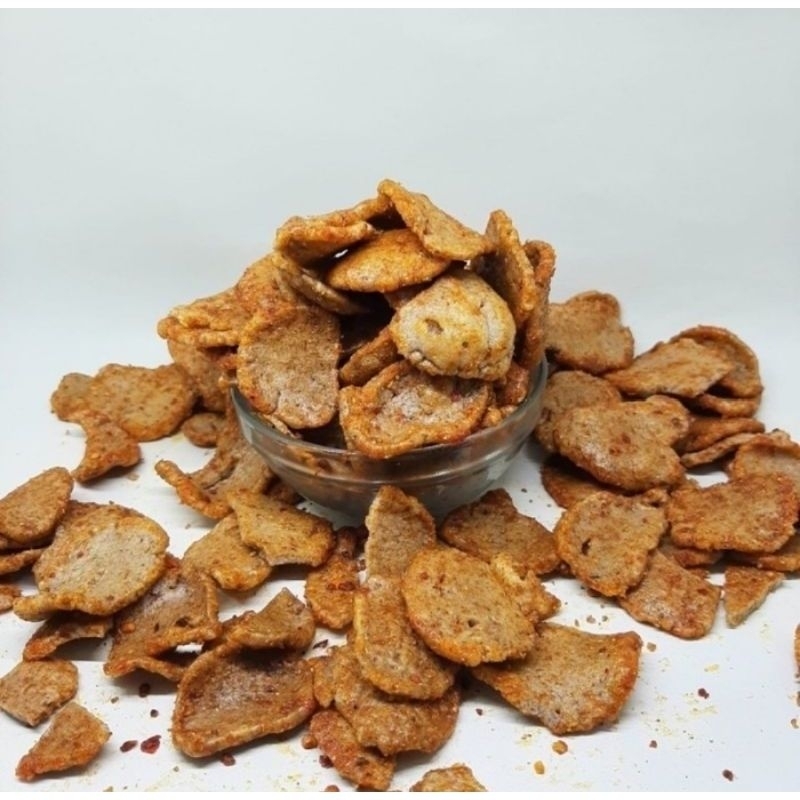 

1kg kerupuk jengkol pedas Klaten / kerupuk jengkol pedas/ kerupuk jengkol /kerupuk/camilan/jengkol