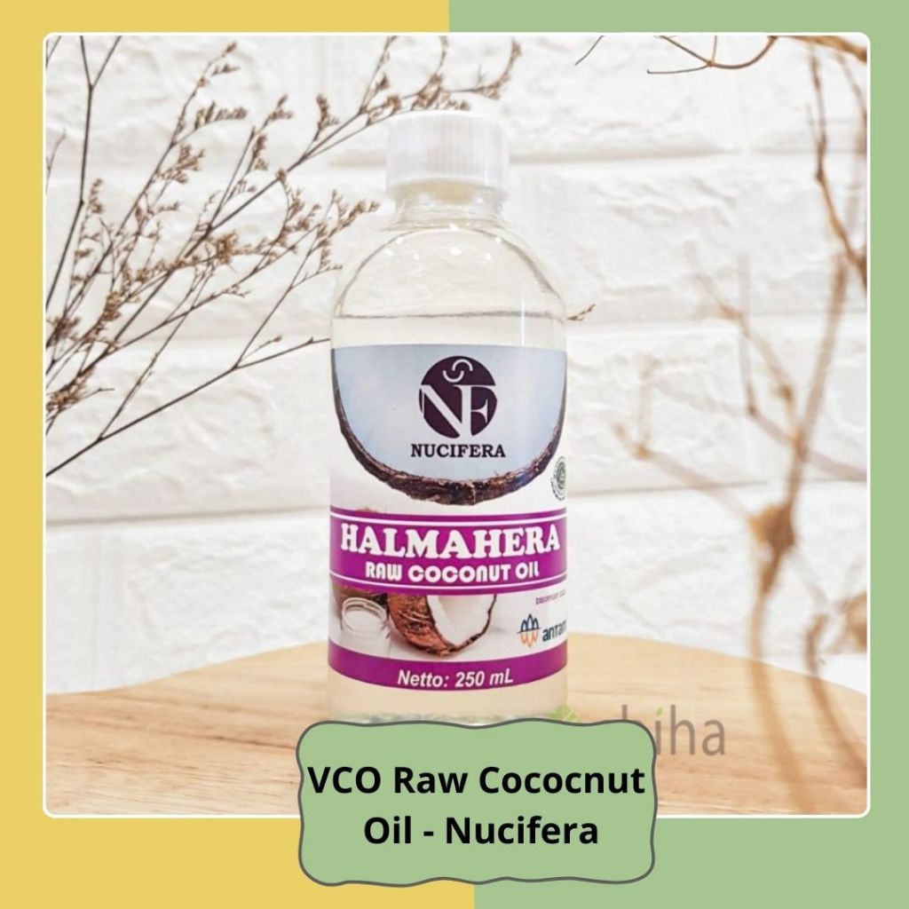

SHIHA - Nucifera Raw Coconut Oil Virgin Coconut Oil VCO 250 ml