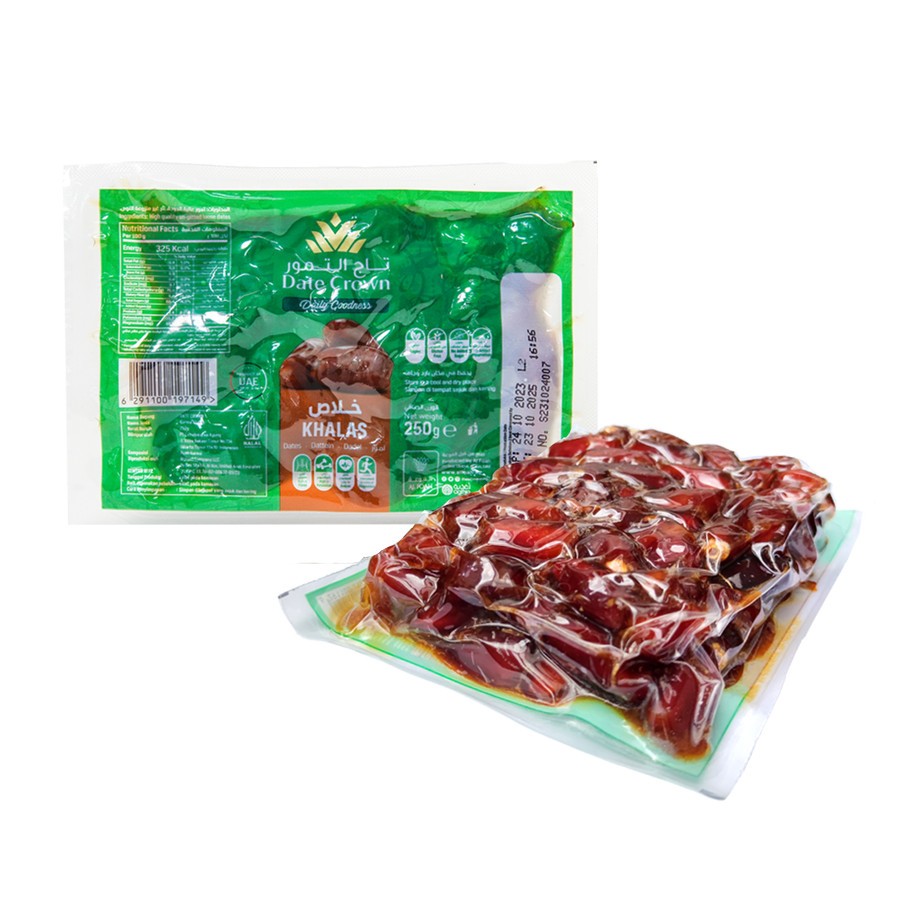 

Kurma Khalas Thermo Date Crown 250gr