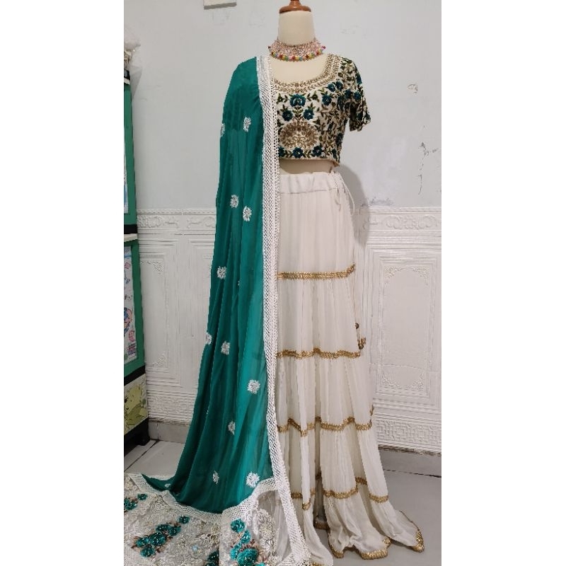 BAJU INDIA/LEHENGGA MEWAH PL (ROK MEGAR BGT)