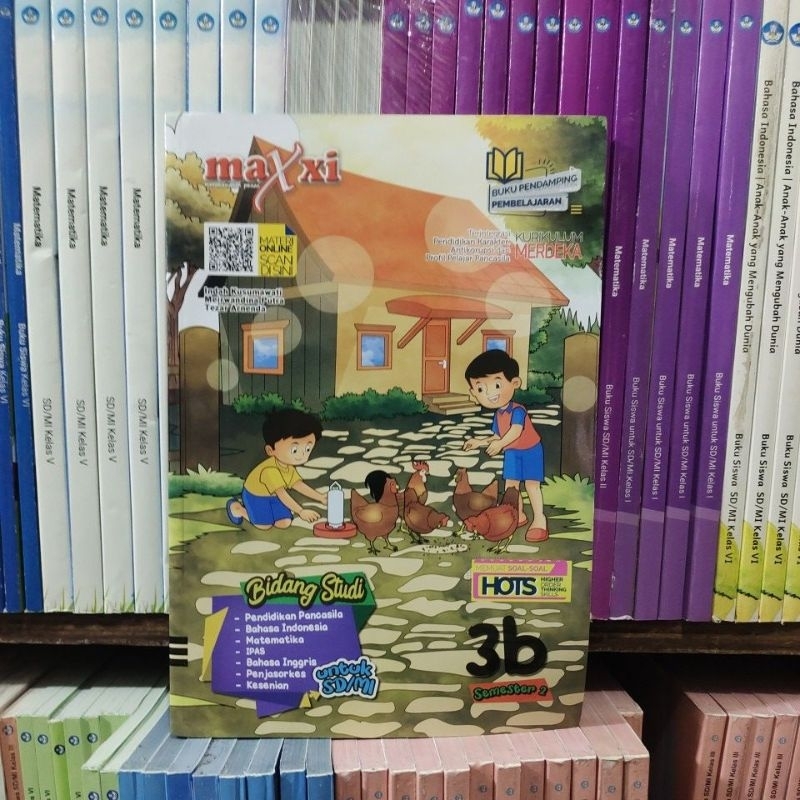 BUKU LKS MAXY SEMUA MATA PELAJARAN KELAS 3 SD/MI SEMESTER 2 KURIKULUM MERDEKA