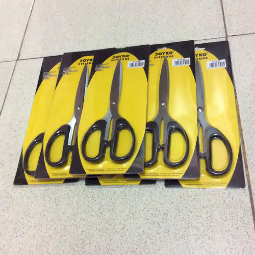 

GUNTING BESAR 20 CM STAINLESS STEEL 20CM HITAM MURAH KUAT TAJAM