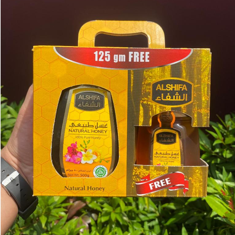 

MADU ALSHIFA PAKET 500GR FREE 125GR/MADU ARAB ORIGINAL/PAKET HEMAT/MADU MURAH