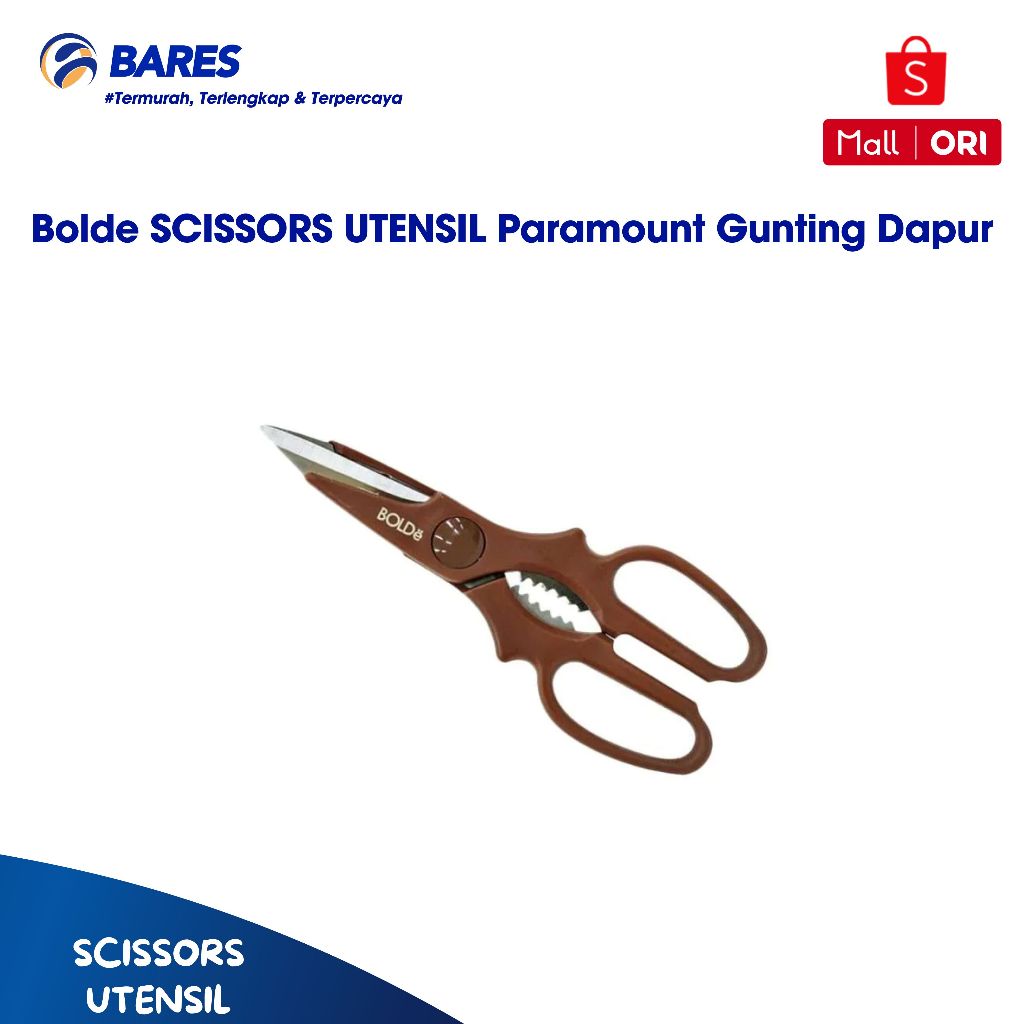Bolde SCISSORS UTENSIL Paramount Gunting Dapur