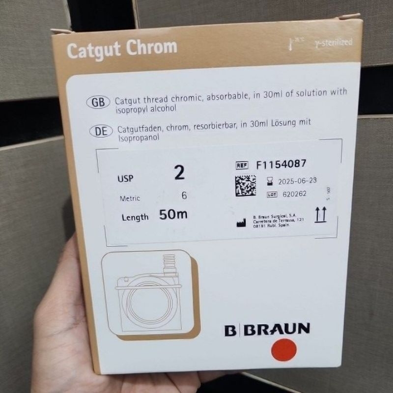 Catgut Cromic No. 2 Roll B-Braun