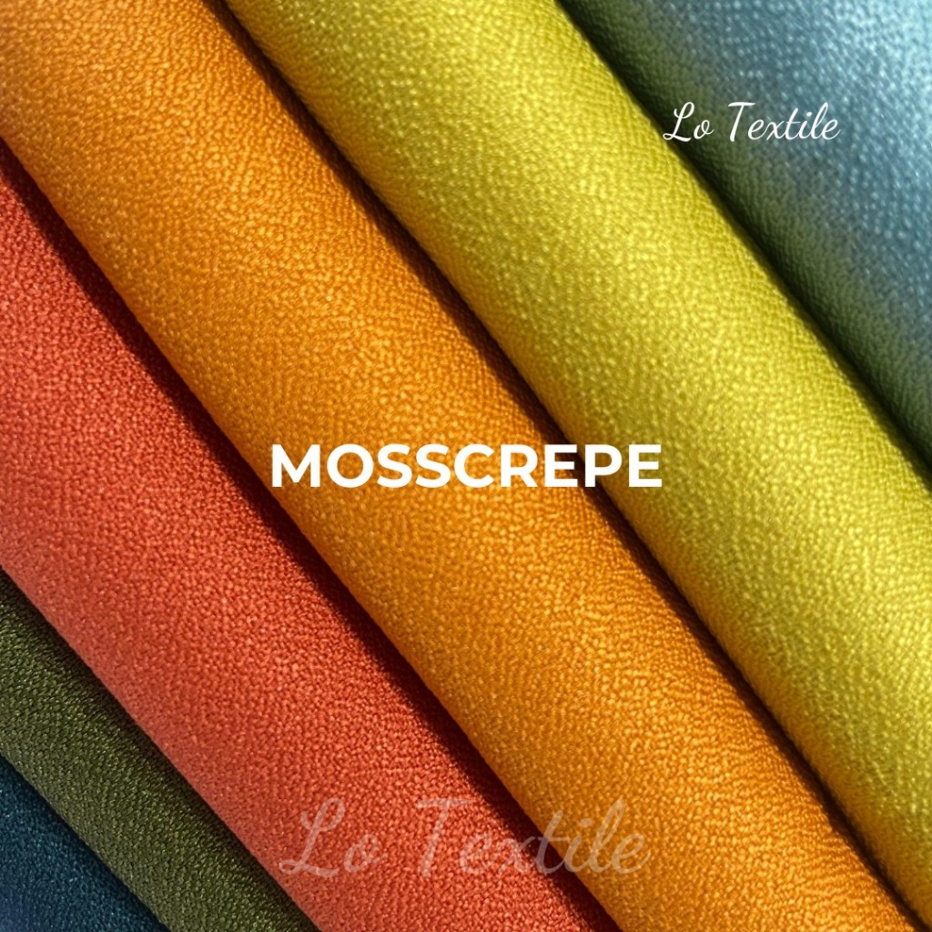 Kain Moscrepe Mosscrepe Premium 1 Meter - Bahan Gamis Murah Kerudung Hijab (SERI 2)