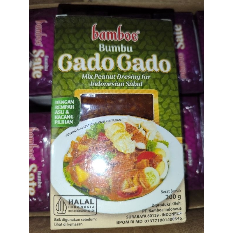 

BAMBOE BUMBU GADO-GADO 200gr