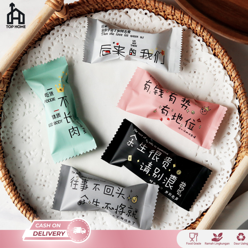 

Plastik Cookies Kue Snack / Plastik Opp Kemasan Kue Motif | Cookies Bag Permen Lucu