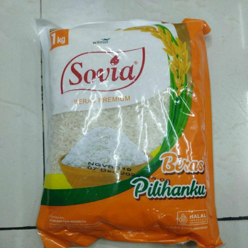 

Sovia Beras Premium kemasan 1 kg