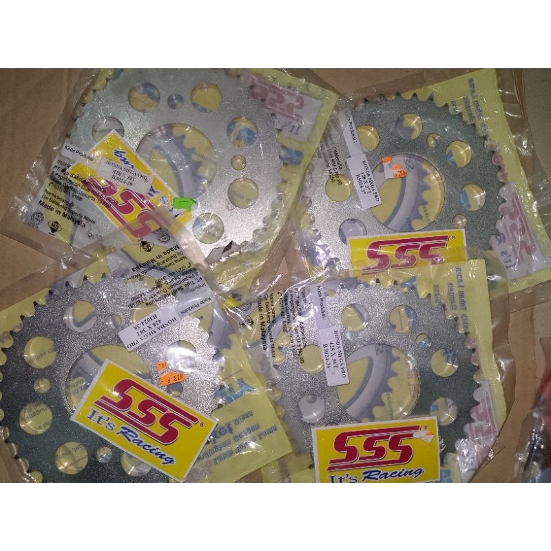 GEAR BELAKANG SSS HONDA MEGAPRO 428