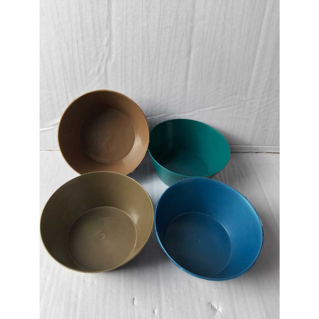 Promo 1 Lusin Mangkok Plastik kecil Kobokan Tangan Mangkok Mini Plastik