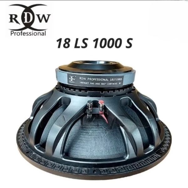 Komponen Speaker RDW 18LS1000S 18 Inch/RDW 18LS1000S Subwoofer Profesional/RDW LS1000S Voice Coil