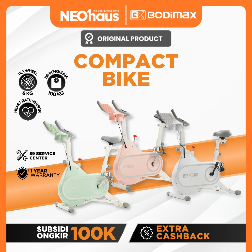 BODIMAX COMPACT BIKE / Sepeda Statis Bodimax Compact