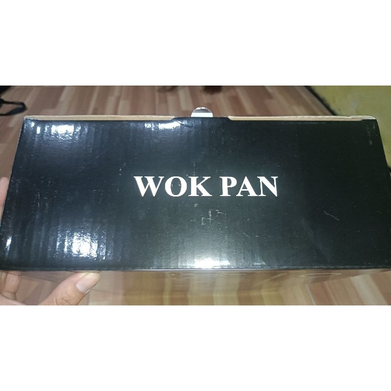 Wokpan teflon anti lengket Onyx original