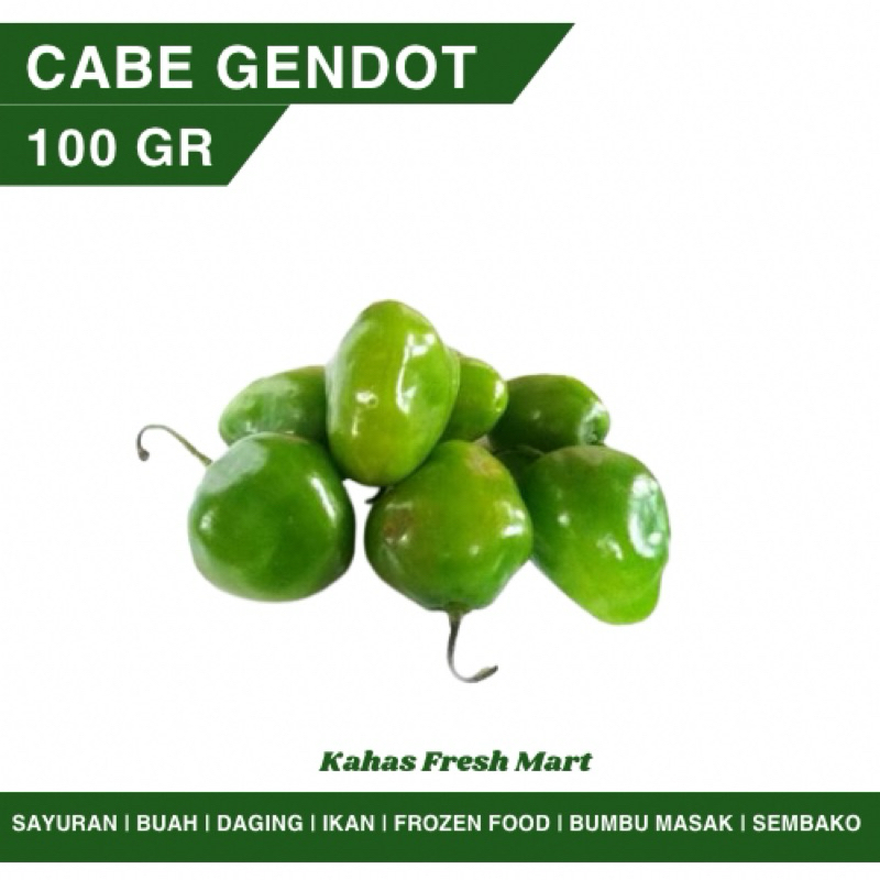 

Cabe Gendot Segar 100 gr