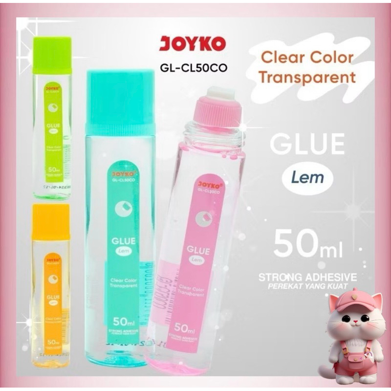 

N35 Liquid Glue Lem Kertas Cair Joyko GL-CL50 50ml
