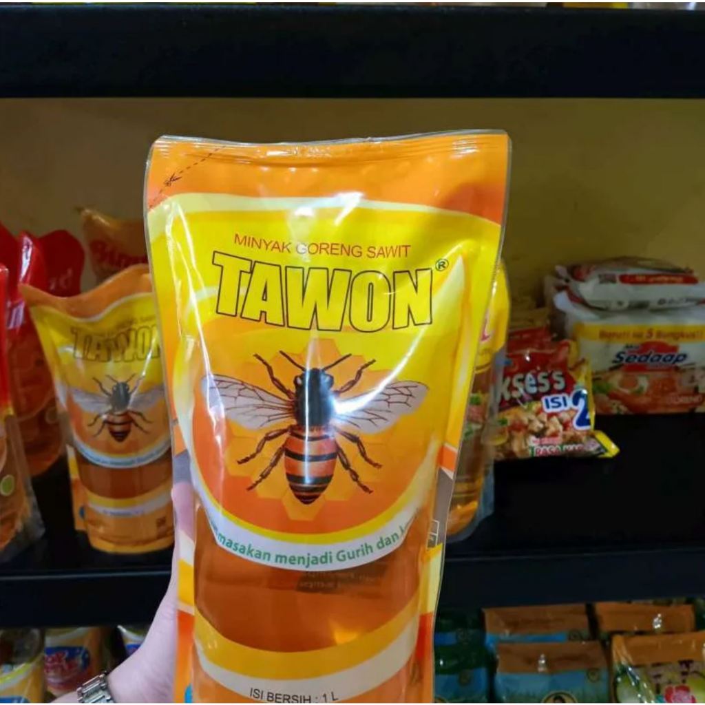 

Minyak Goreng 1 liter Tawon 1 Liter Full Tawon Rosebrand