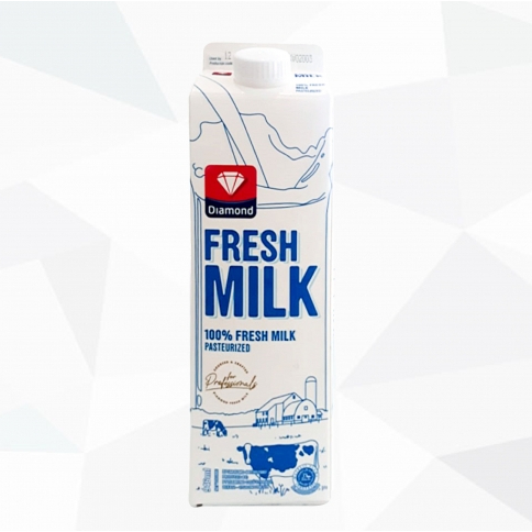 

DIAMOND FRESH MILK PLAIN 946ML X 1 ,100% SEGAR & SEHAT BERGIZI TINGGI