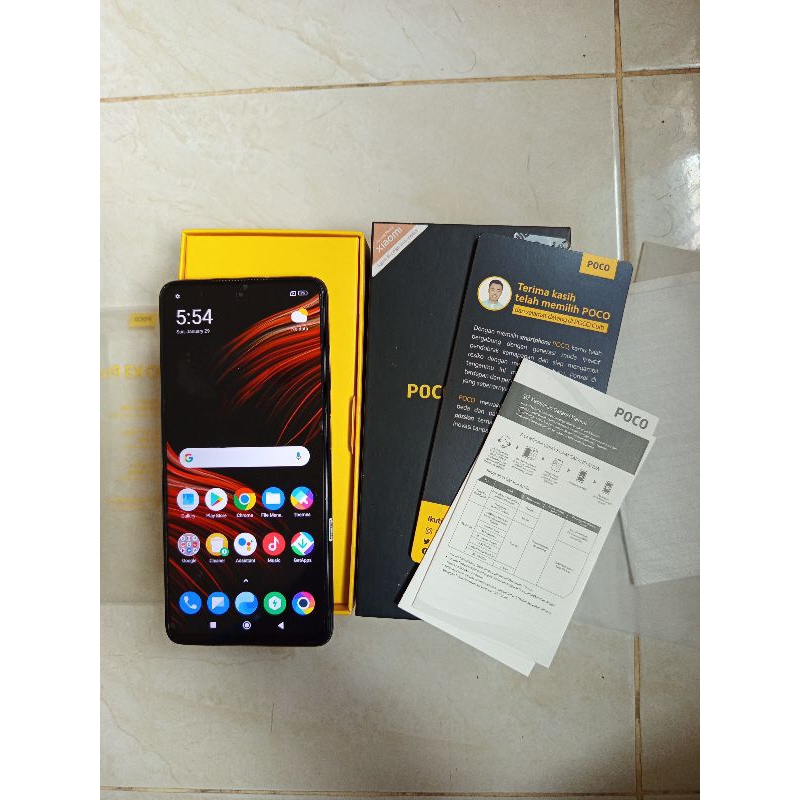 poco X3 pro Second (Bekas) Snapdragon 8/256