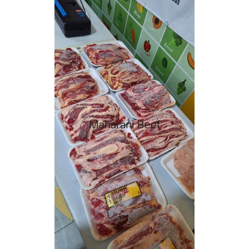 

Slice Beef Yosinoya/Shortplate 500gr