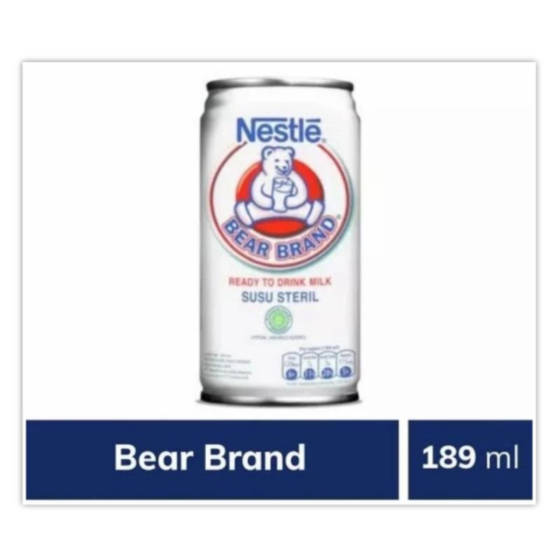 

Bear 189 ml Susu Kaleng