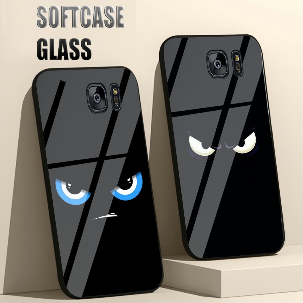 Softcase Kaca SAMSUNG S7 EDGE - Kesing HP SAMSUNG S7 EDGE (L081)