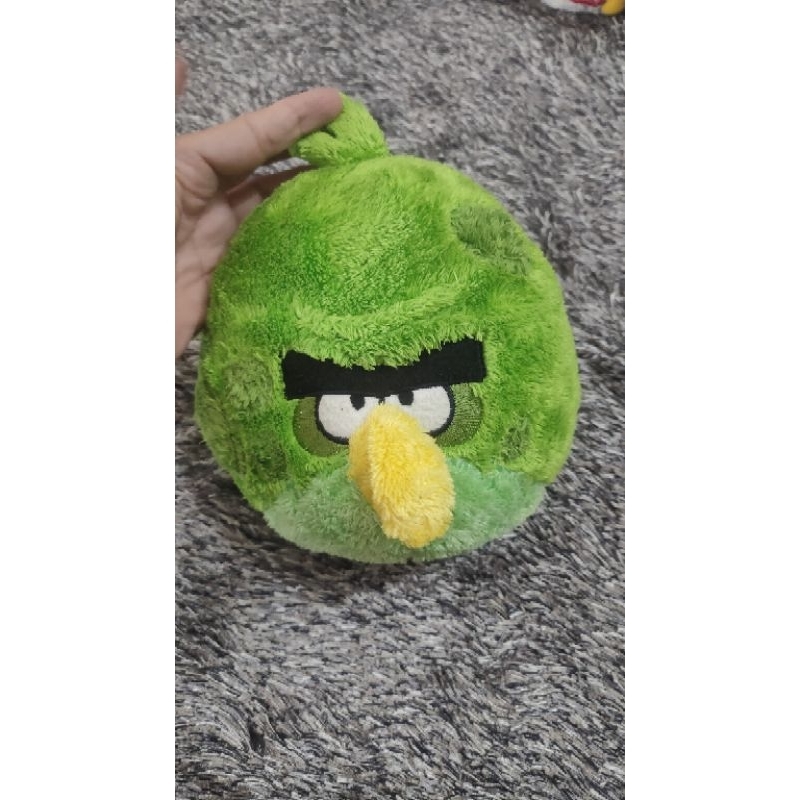 boneka angry bird green angrybird hijau cutting brand