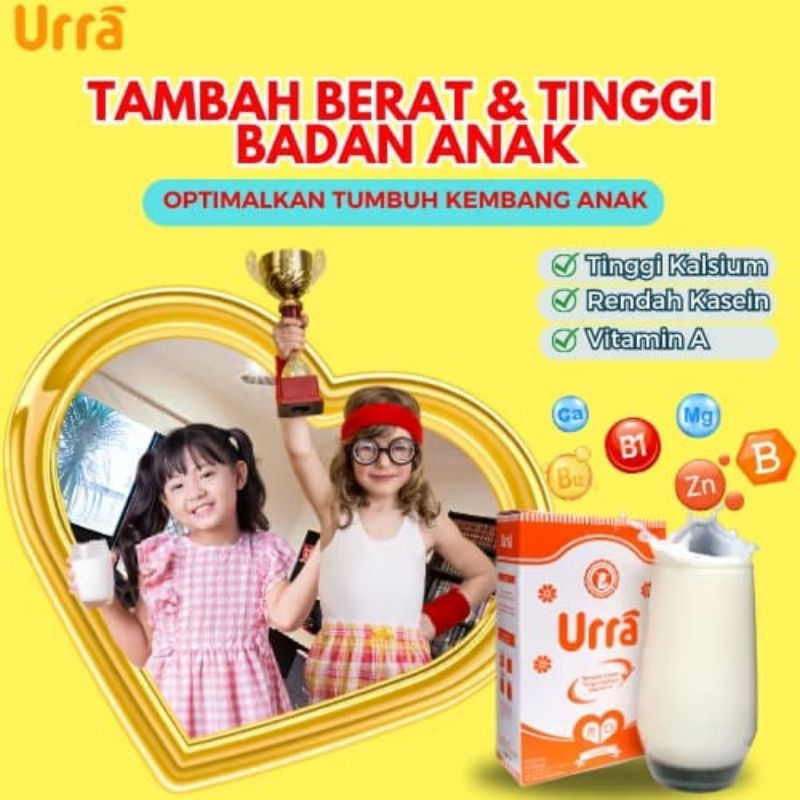 

Tambah Tinggi dan Berat Badan Anak- Susu Urra 200gram