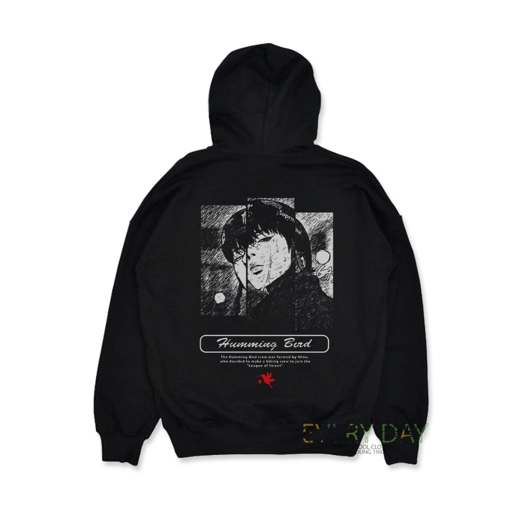 JAKET JAYJO HOODIE HUMMING BIRD